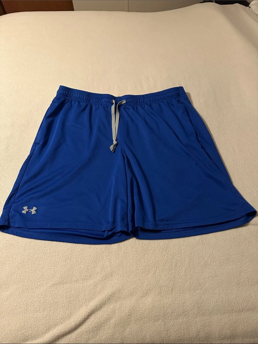 Under Armour Men’s Royal Blue and Charcoal Athletic Shorts 3-Pack